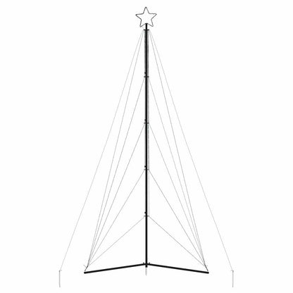 Christmas Tree Light 615 LEDs White 404.5 cm