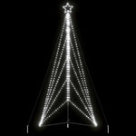 Christmas Tree Light 615 LEDs White 404.5 cm