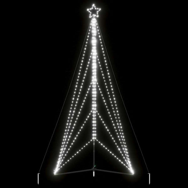  Christmas Tree Light 615 LEDs White 404.5 cm