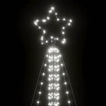 Christmas Tree Light 861 LEDs Cold White 478 cm - Stylish