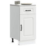 Kitchen Base Cabinet Kalmar White - Engineered Wood