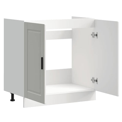 Sink Base CabinetÂ  Porto White Engineered Wood