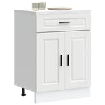 Kitchen Base Cabinet Porto White Engineered Wood - Stylish