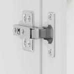 Kitchen Wall Cabinet Glass Door 80cm White | HomeAndLiving