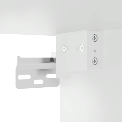 Kitchen Wall Cabinet Glass Door 80cm White | HomeAndLiving