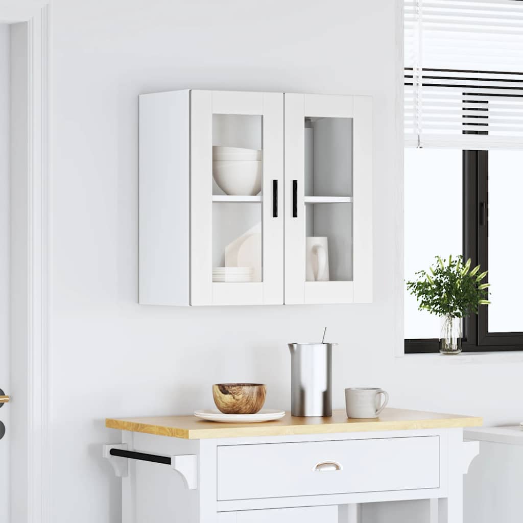 Kitchen Wall Cabinet with Glass Door