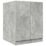 Washing Machine Cabinet Concrete Grey 70.5cm | HomeAndLiving