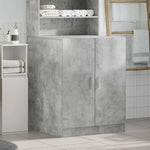 Washing Machine Cabinet Concrete Grey 70.5cm | HomeAndLiving
