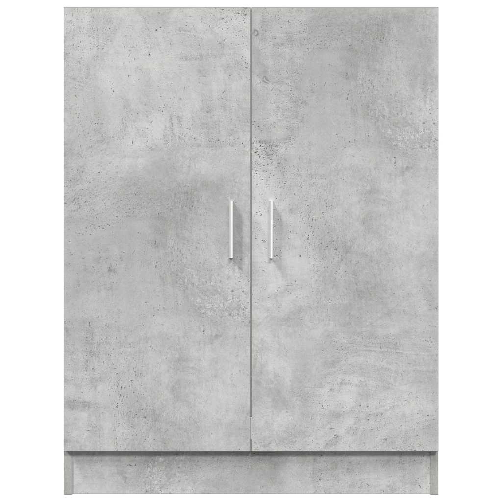 Washing Machine Cabinet Concrete Grey 70.5cm | HomeAndLiving