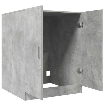 Washing Machine Cabinet Concrete Grey 70.5cm | HomeAndLiving