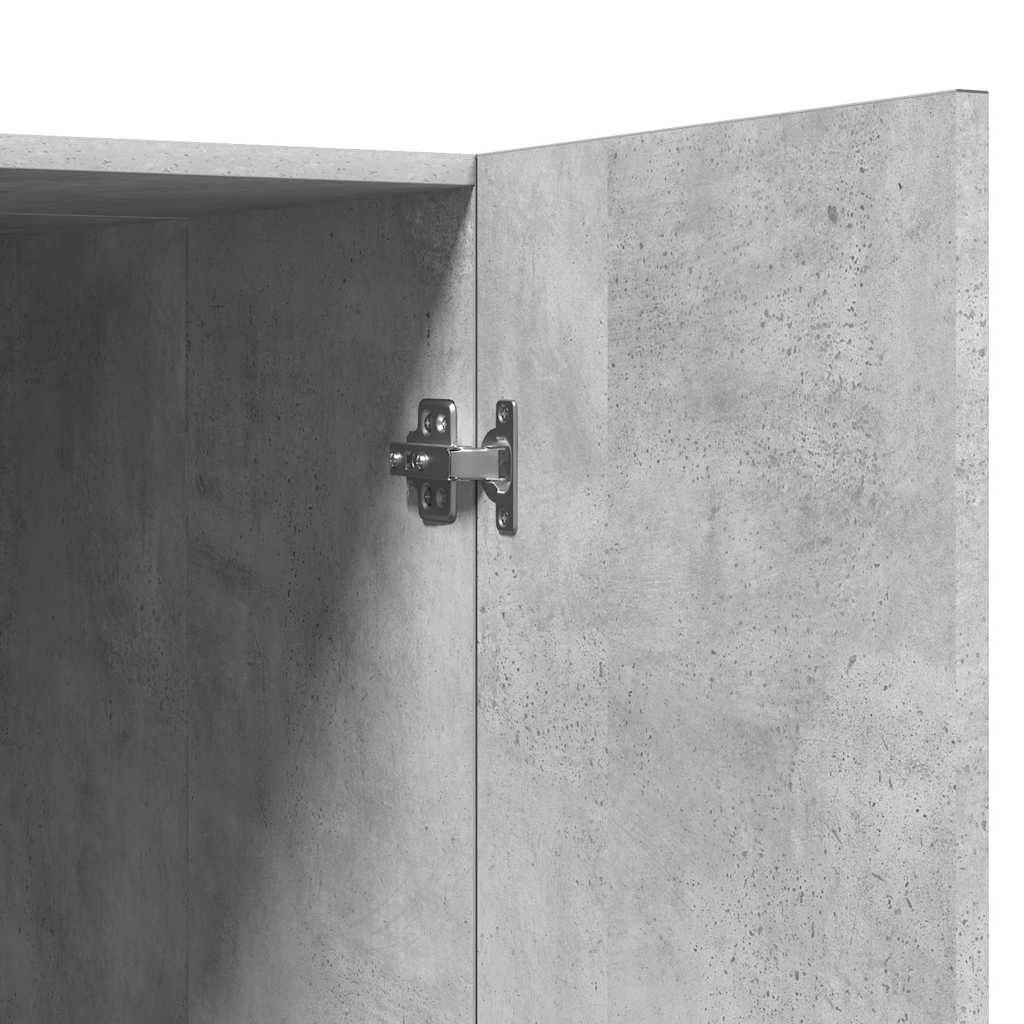 Washing Machine Cabinet Concrete Grey 70.5cm | HomeAndLiving