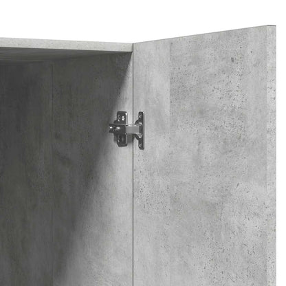Washing Machine Cabinet Concrete Grey 70.5cm | HomeAndLiving