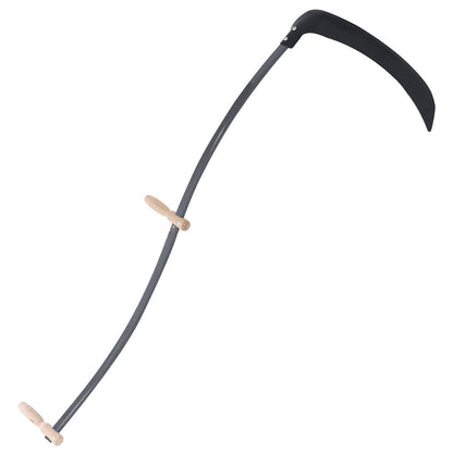 Scythe 145 cm with Grinding Stone  Maintain Perfect Cuts in Fields, Gardens, & Lawns