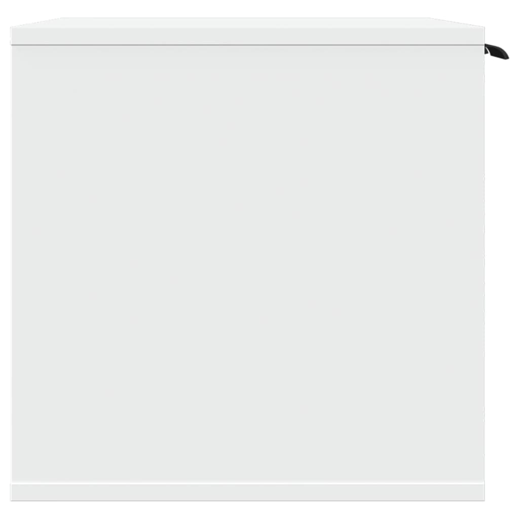 Cat Litter Box Enclosure Cabinet White 80cm | HomeAndLiving