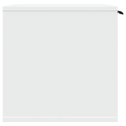 Cat Litter Box Enclosure Cabinet White 80cm | HomeAndLiving