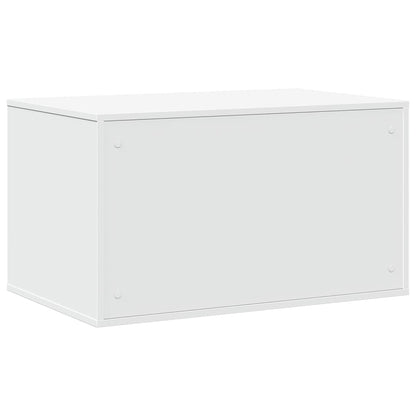 Cat Litter Box Enclosure Cabinet White 80cm | HomeAndLiving