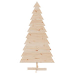 Wooden Christmas Tree for Decoration 180 cm Solid Wood Pine