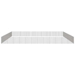 Free Range Animal Enclosure 48-Panel Galvanised