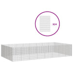 Free Range Animal Enclosure 24-Panel Galvanised Iron
