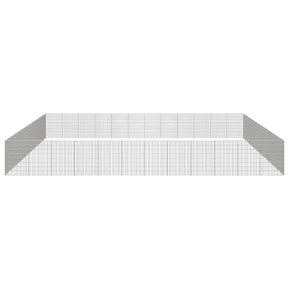 Free Range Animal Enclosure 48-Panel Galvanised Iron