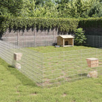 Free Range Animal Enclosure 48-Panel Galvanised Iron