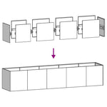 Steel Garden Planter 200cm Raised Bed | HomeAndLiving