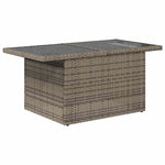 Garden Sofa Set with Cushions Modular Sofa 5 Piece Grey Poly Rattan - Versatile and Stylish