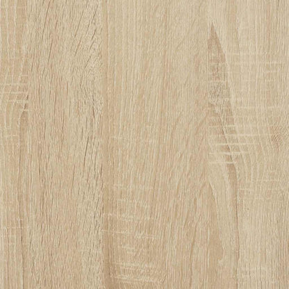 Queen Bed Frame Sonoma Oak Engineered Wood | HomeAndLiving