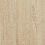 Queen Bed Frame Sonoma Oak Engineered Wood | HomeAndLiving