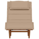 Durable Rocking Sun Lounger with Cushion Living Space Upgrade Patio Relax