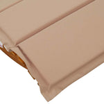 Durable Rocking Sun Lounger with Cushion Living Space Upgrade Patio Relax