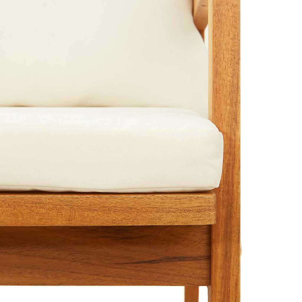 Decorative Garden Bench with Cushion Oil Garden Gathering Garden Leisure 