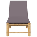 Versatile Sun Lounger with Cushions 55x199x30 Home Use Evening