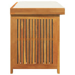 Comfortable Outdoor Cushion Box 90x50x60 5 Patio Setup Evening