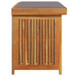 Functional Outdoor Cushion Box 90x50x60.5 Living Space Solid Wood Acacia