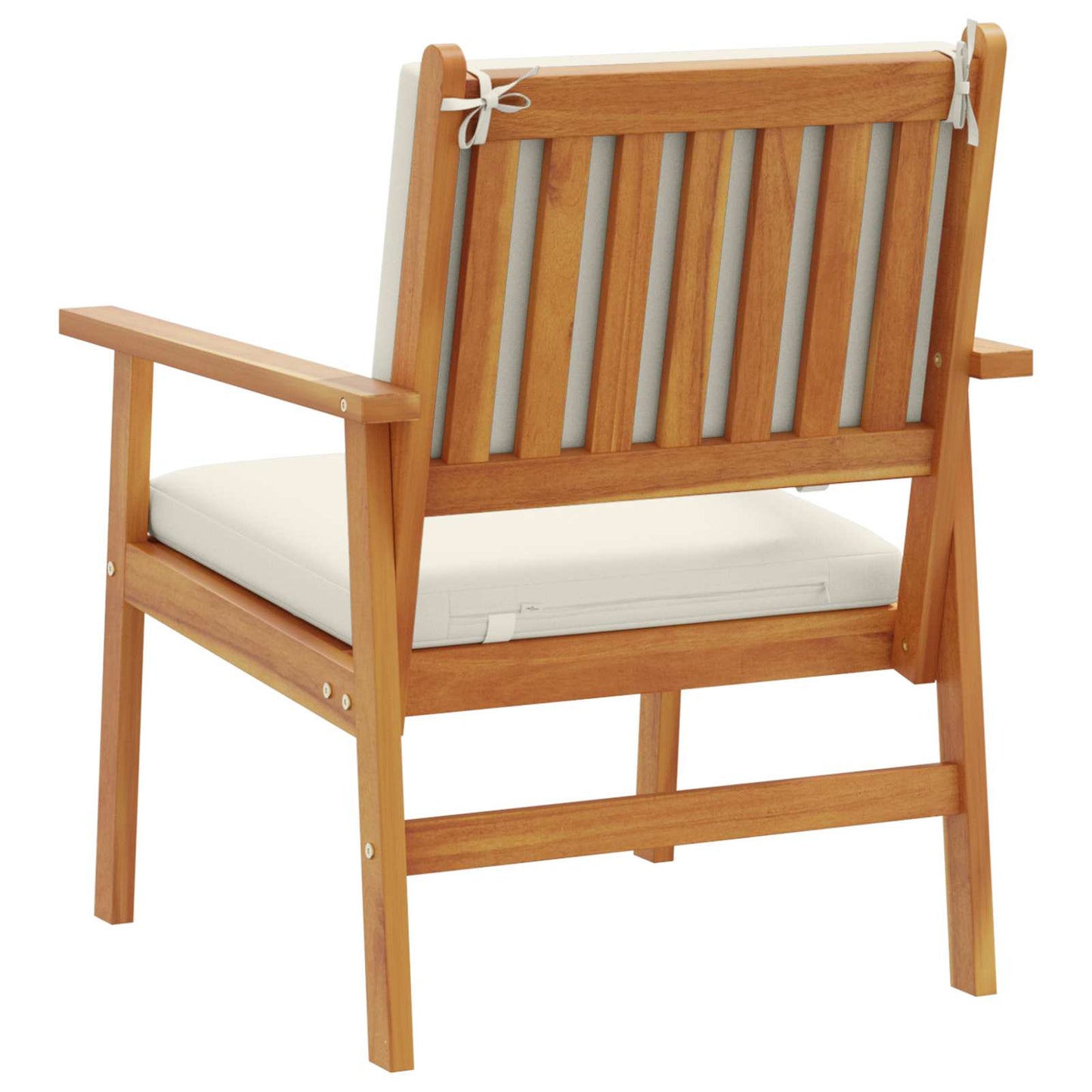 Comfortable Garden Chair with Cushion 2 Indoor Outdoor Use Patio Relax 