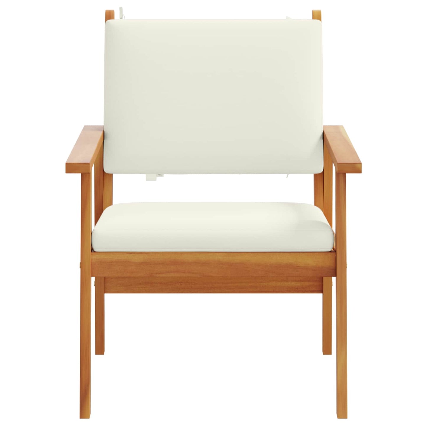 Comfortable Garden Chair with Cushion 2 Indoor Outdoor Use Patio Relax 