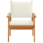 Comfortable Garden Chair with Cushion 2 Indoor Outdoor Use Patio Relax