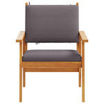 Space Saving Garden Chair with Cushion 2 Outdoor Retreat Evening
