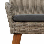 Premium Garden Chair 2 pcs Black Relaxing Seating Garden Leisure