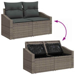 Stylish Garden Sofa with Cushion 123 Garden Gathering Urban Style