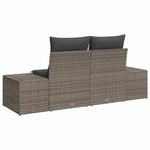 Stylish Garden Sofa with Cushion Grey Garden Gathering Urban Style
