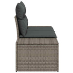 Stylish Garden Sofa with Cushion Grey Garden Gathering Urban Style