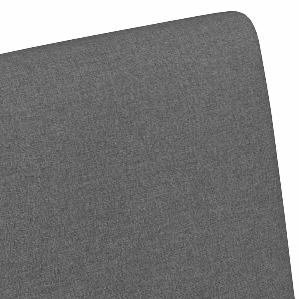 Stylish Dining Chairs 2 pcs Dark grey Fabric - Sleek Modern Look