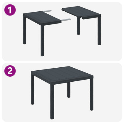 Minimalist Garden Dining Set 3 pcs Indoor Outdoor Use Essentials 