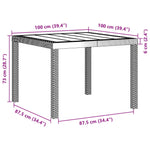 Contemporary Garden Dining Set 3 pcs Indoor Outdoor Use Home Comfort