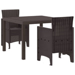 Comfortable Garden Dining Set 3 pcs Daily Living Essential Garden Leisure