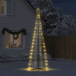 Contemporary LED Christmas Tree Warm White 100 Iron - Comfortable