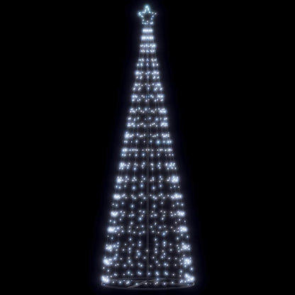 Modern LED Christmas Tree Cool White 100 Iron - Durable Construction
