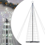Cozy LED Christmas Tree Cool White Iron - Comfortable Design